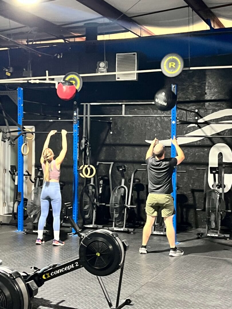 Diverse group of people enjoying workout classes near Angier